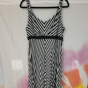 Chevron/Striped Dress